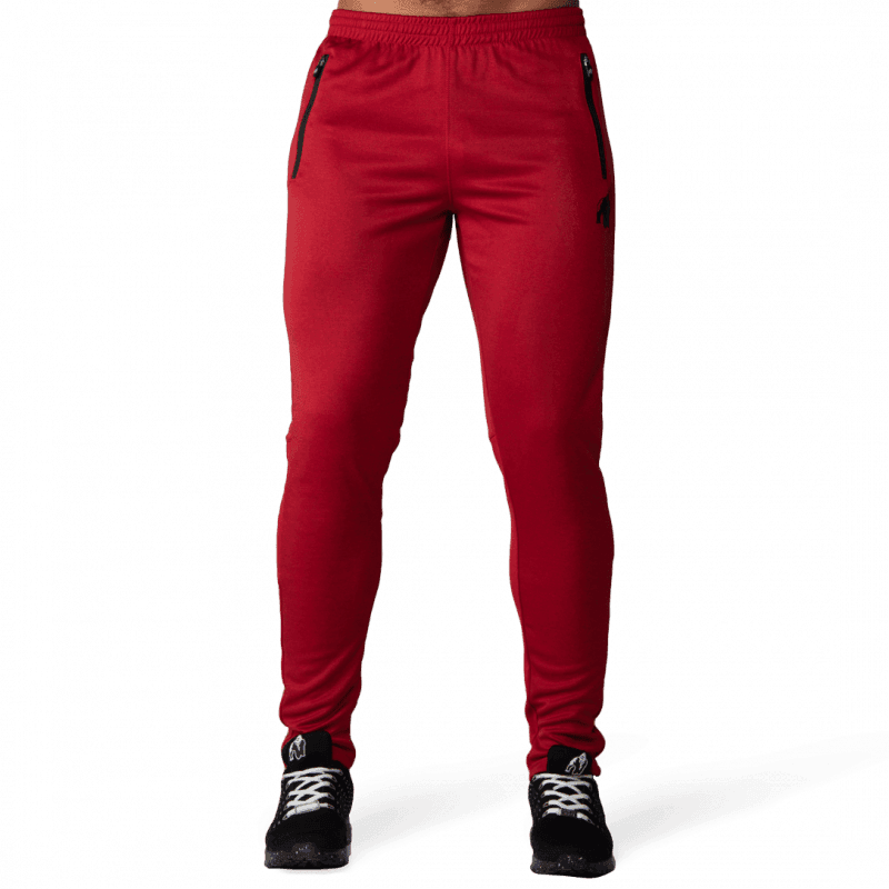 Ballinger Track Pants - Red/Black