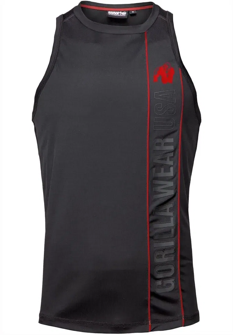 Branson Tank Top Black/Red