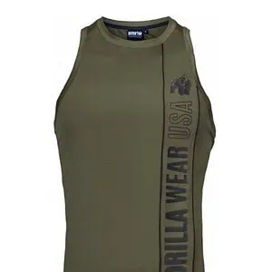 Branson Tank Top Army Green/Black