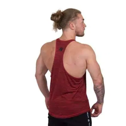 Austin Tank Top - Red/Black - Image 4