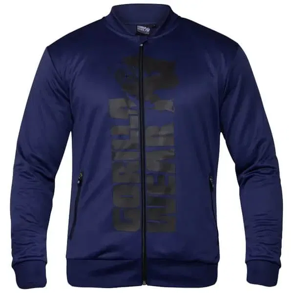 Ballinger Track Jacket - Navy Blue/Black