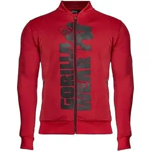 Ballinger Track Jacket - Red/Black