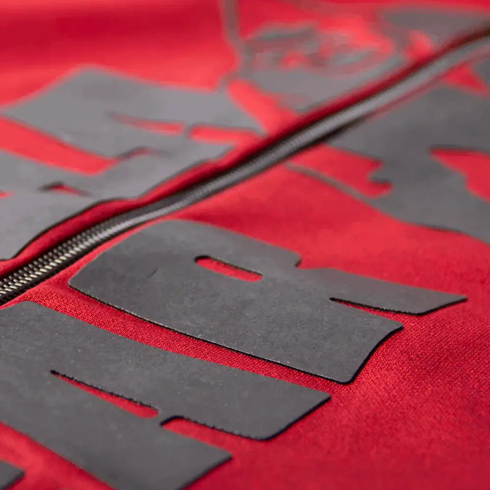 Ballinger Track Jacket - Red/Black - Image 4