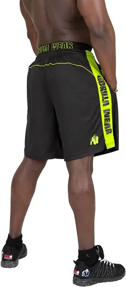 Shelby Shorts - Black/Neon Lime - Image 6