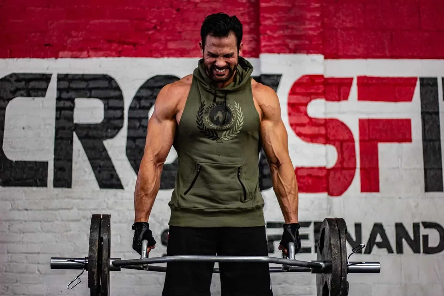 Manti Sleeveless Hoodie - Army Green - Image 4