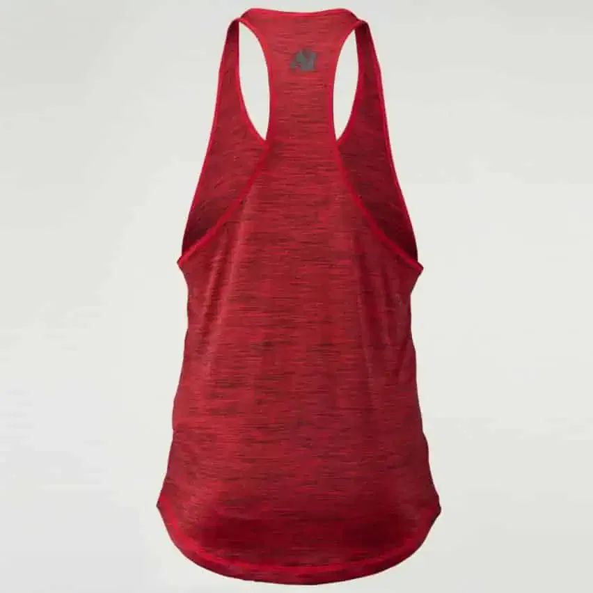 Austin Tank Top - Red/Black - Image 2
