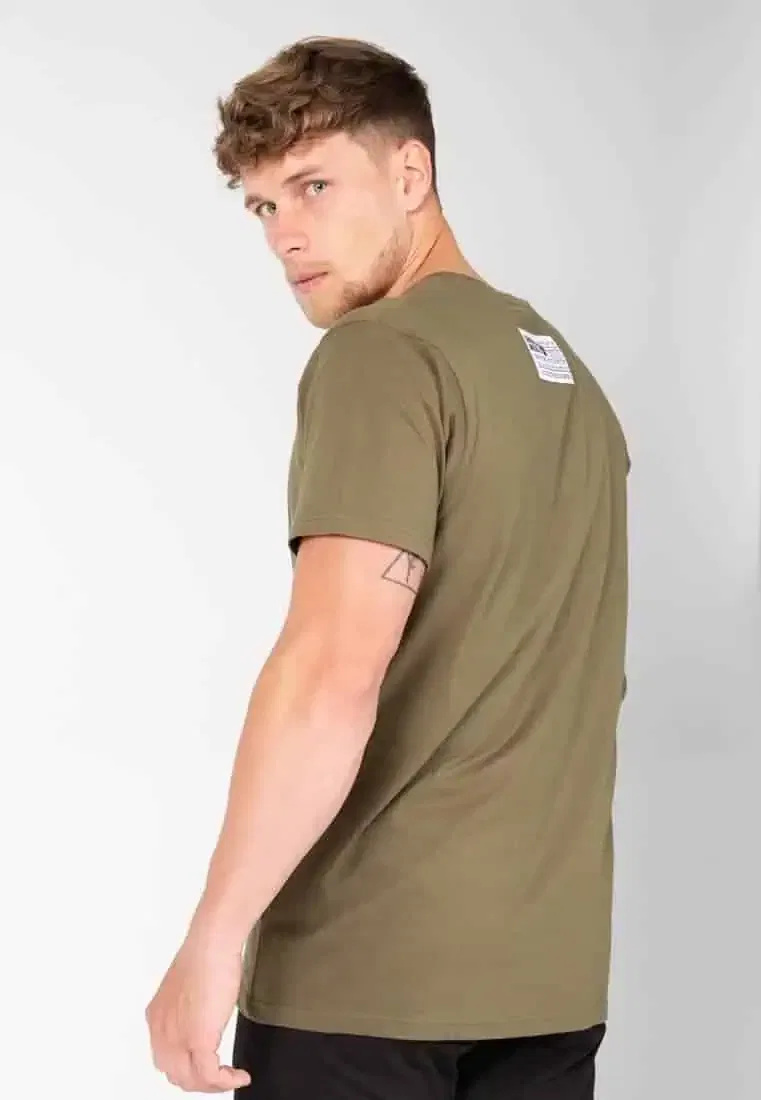 Gorilla Wear Classic T-shirt - Army Green - Image 4