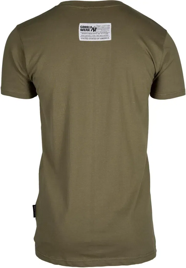 Gorilla Wear Classic T-shirt - Army Green - Image 3