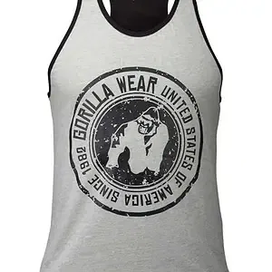 Roswell Tank Top - Grey/Black
