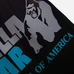 Alternative view of Nashville Tank Top - Black/Light Blue