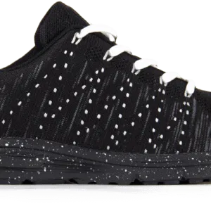 Alternative view of Brooklyn knitted sneakers - Black/White