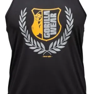 Lexington Tank Top - Black/Neon Orange