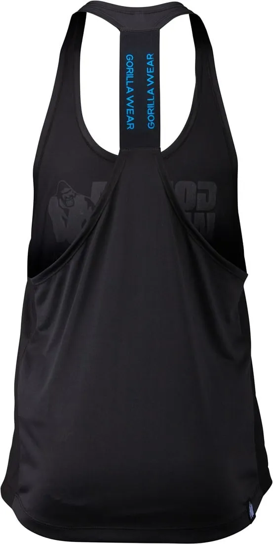 Nashville Tank Top - Black/Light Blue - Image 3