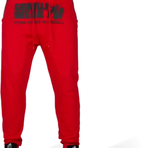 Alternative view of Alabama Drop Crotch Joggers - Red