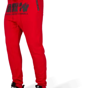 Alabama Drop Crotch Joggers - Red