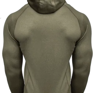 Alternative view of Bridgeport Zipped Hoodie - Army Green