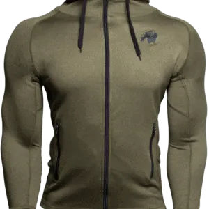Bridgeport Zipped Hoodie - Army Green
