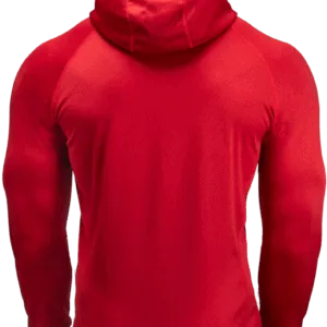 Alternative view of Bridgeport Zipped Hoodie - Red