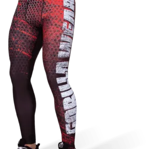 Bruce Men's Tights - Red/Grey