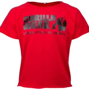 Classic Workout Top-Red