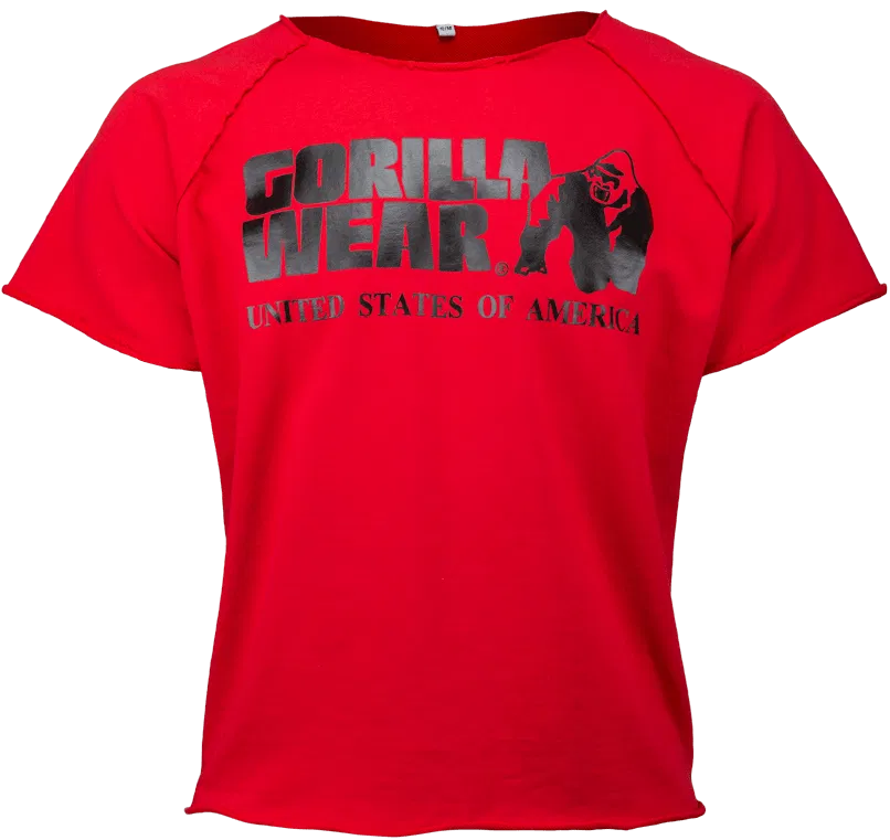 Classic Workout Top-Red