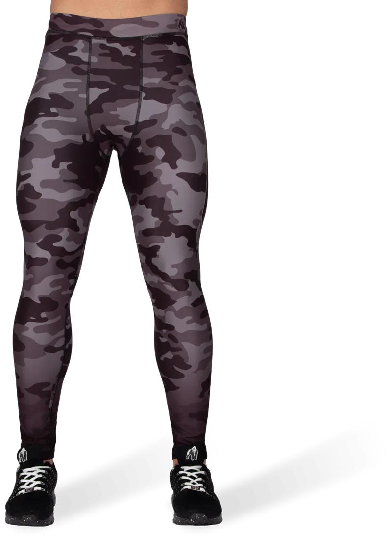 Franklin Men's Tights - Black/Gray Camo - Image 2
