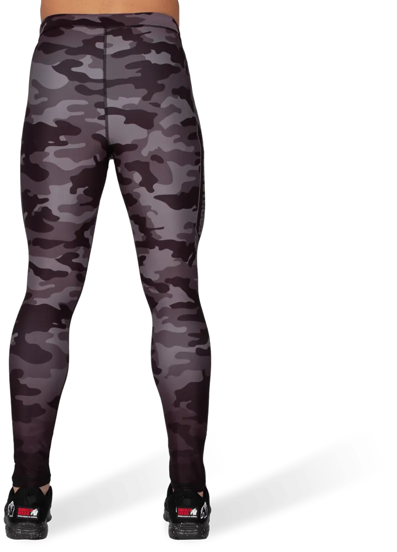 Franklin Men's Tights - Black/Gray Camo - Image 3