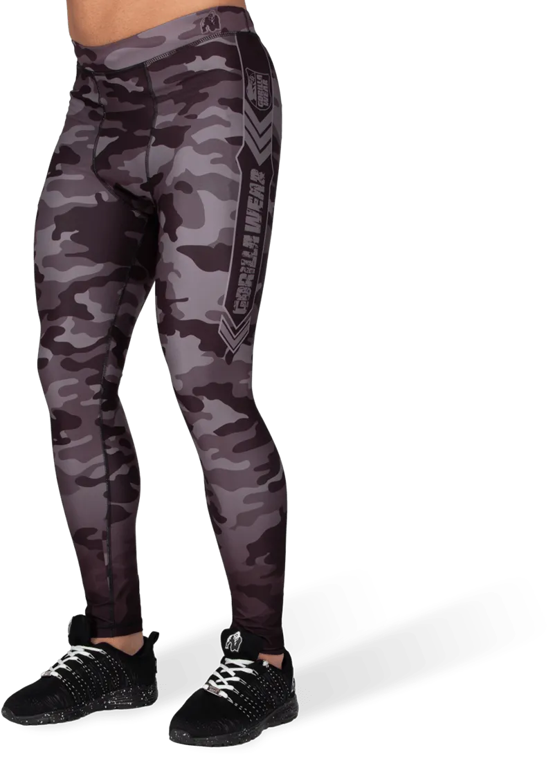 Franklin Men's Tights - Black/Gray Camo