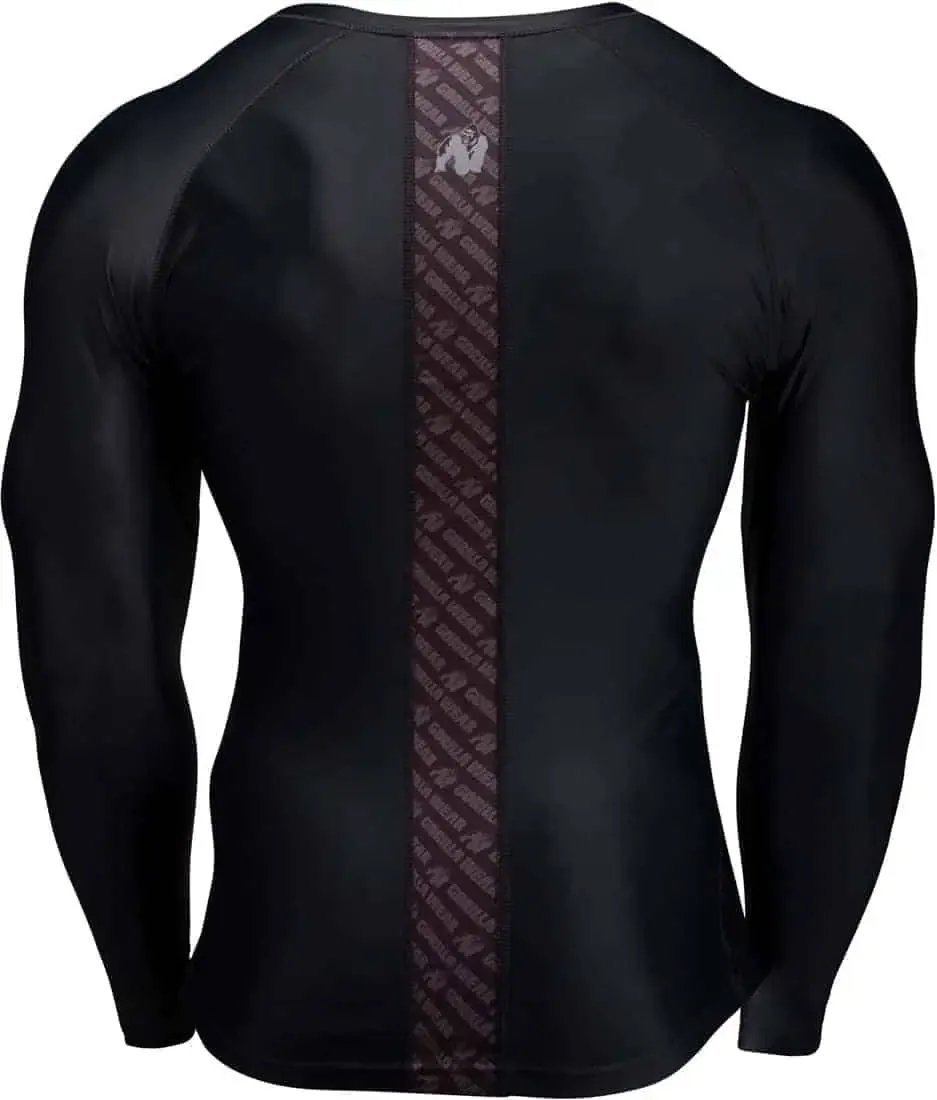 Hayden Compression Long Sleeve - Black/Black - Image 2