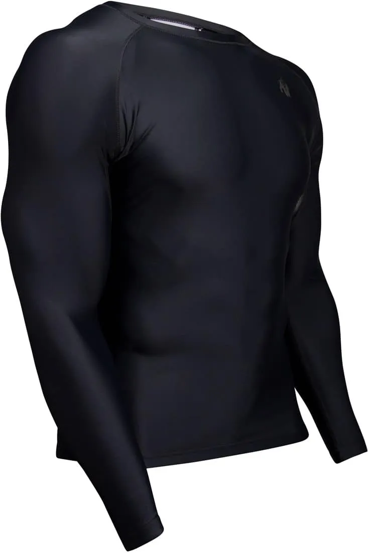 Hayden Compression Long Sleeve - Black/Black - Image 3