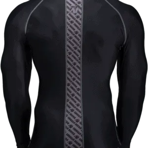 Alternative view of Hayden Compression Long Sleeve - Black/Gray