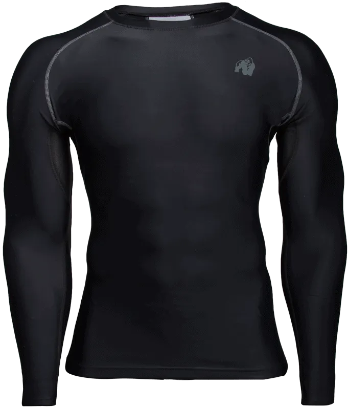 Hayden Compression Long Sleeve - Black/Gray