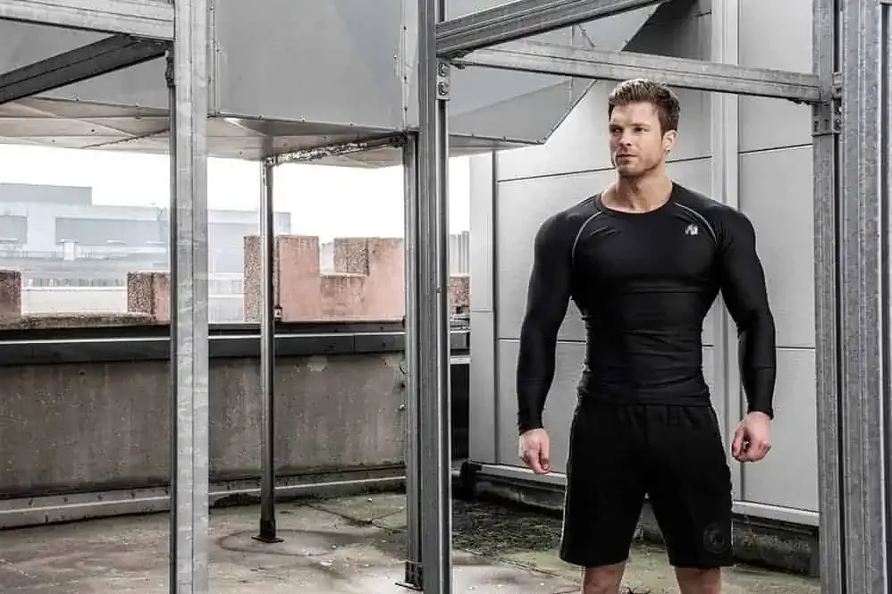 Hayden Compression Long Sleeve - Black/Black - Image 7