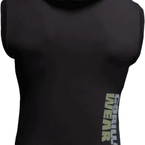 Alternative view of Melbourne S/L Hooded T-shirt - Black