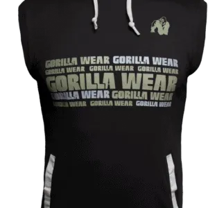 Melbourne S/L Hooded T-shirt - Black