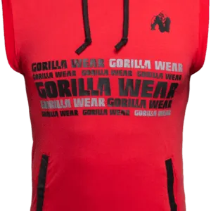 Melbourne S/L Hooded T-shirt - Red