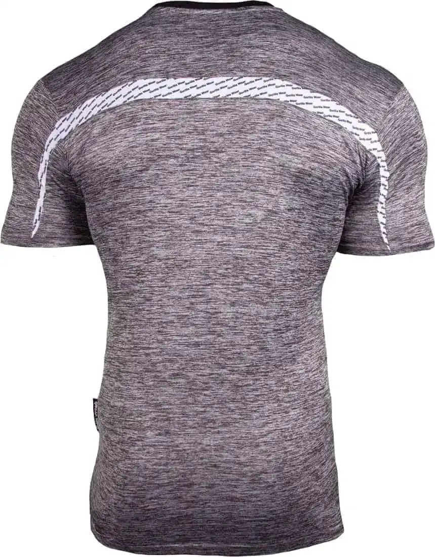 Roy T-shirt - Grey/Black - Image 2