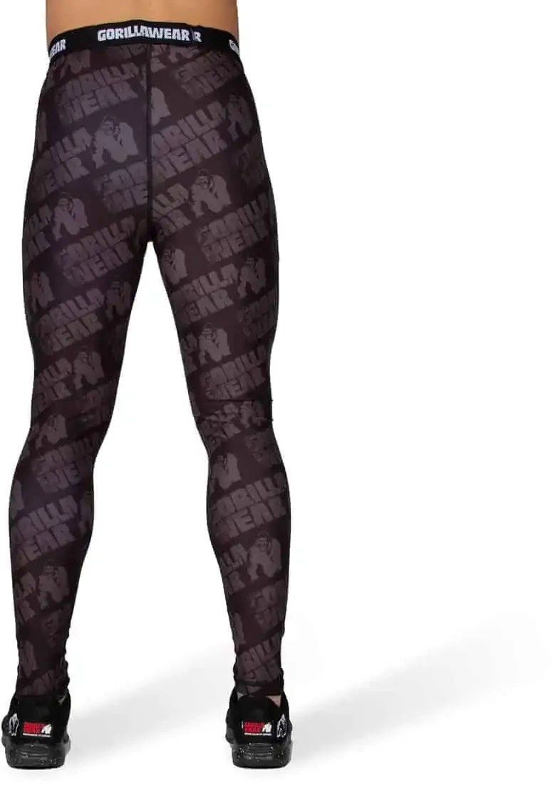 San Jose Men's Tights - Black/Grey - Image 2