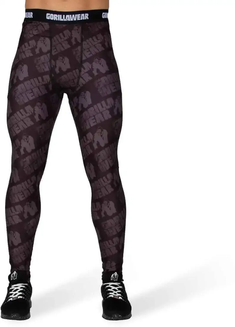 San Jose Men's Tights - Black/Grey - Image 3