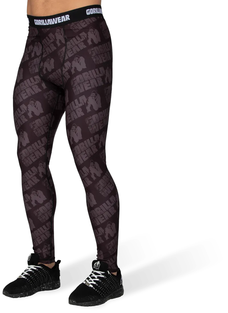 San Jose Men's Tights - Black/Grey