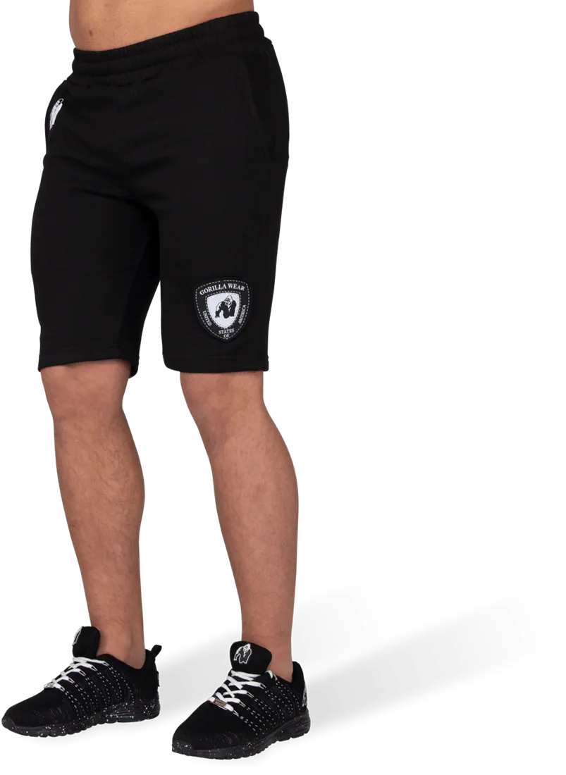 Los Angeles Sweat Shorts - Black - Image 2