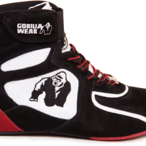 Chicago High Tops - Black/White/Red