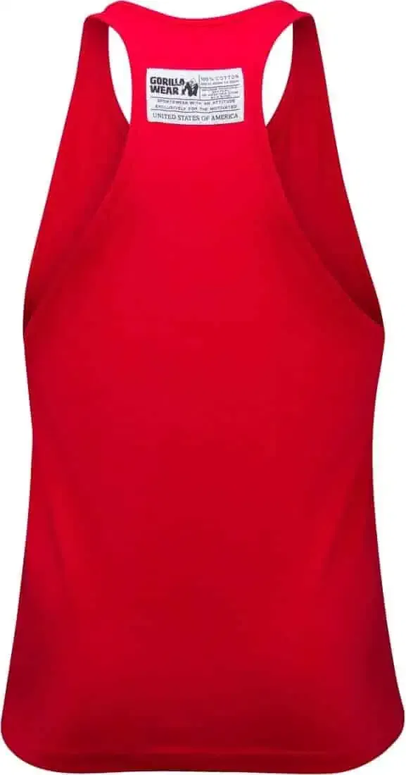 Classic Tank Top - Red - Image 2