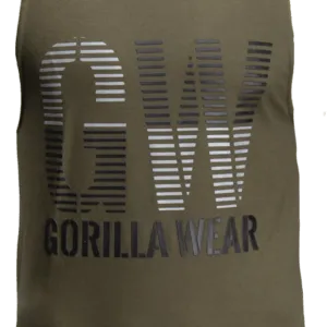 Dakota Sleeveless T-Shirt - Army Green