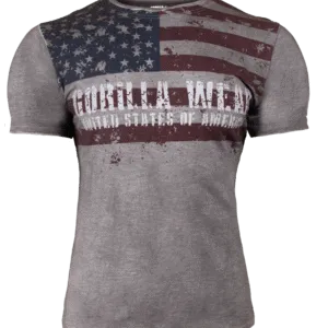 Gorilla Wear USA Flag Tee