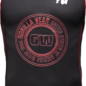 Kenwood Tank Top - Black/Red