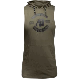 Lawrence Hooded Tank Top - Army Green
