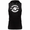Lawrence Hooded Tank Top - Black