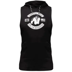Lawrence Hooded Tank Top - Black