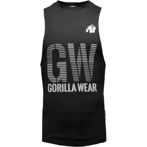 Dakota Sleeveless T-Shirt - Black